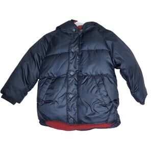 ZARA Blue Puffer Coat 18/24m